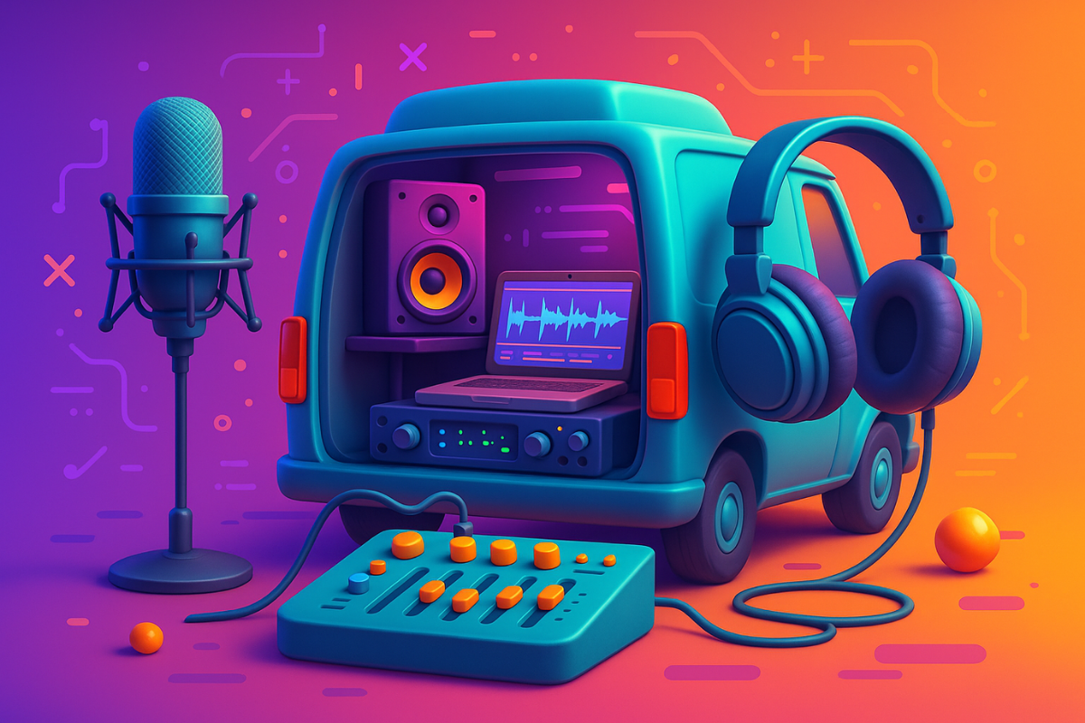 Découvrez le potentiel des studios d'enregistrement mobiles